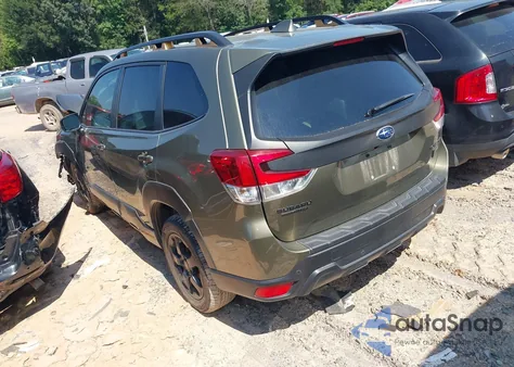 2022 Subaru Forester Wilderness из США, поврежденный, VIN JF2SKAMC2NH420673